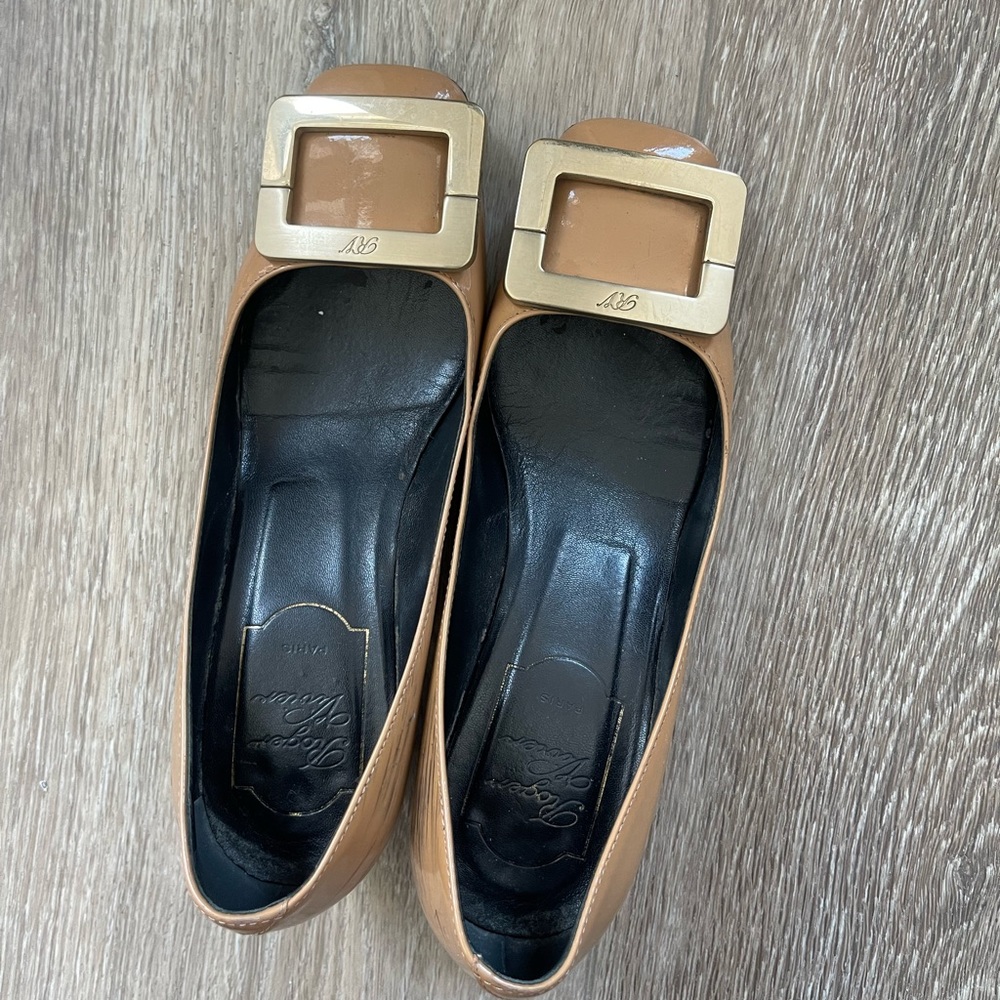 Roger Vivier Metal Buckle Pumps